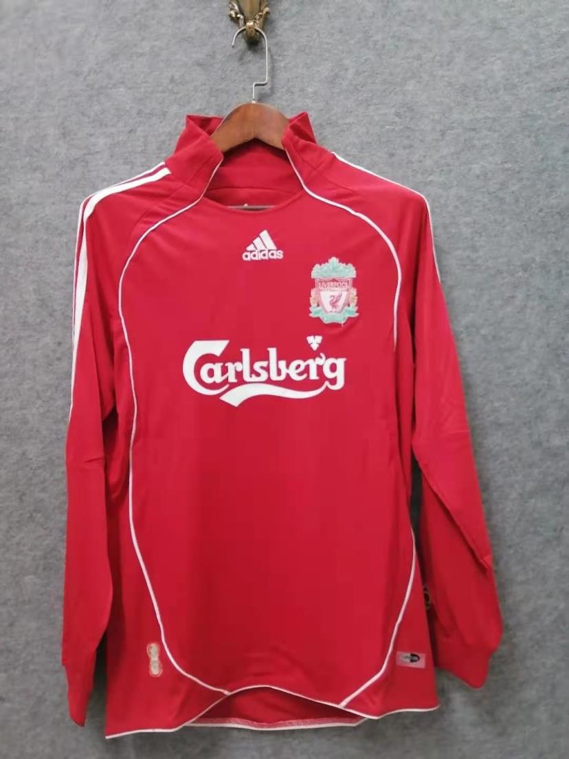 AAA Quality Liverpool 06/08 Home Long Soccer Jersey